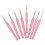 8pcs Colorful Crochet Hooks Set, Soft Handle, 2.5-6.0mm 13
