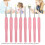 8pcs Colorful Crochet Hooks Set, Soft Handle, 2.5-6.0mm 4