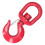 Robust 2 Tons Crane Hook American Type Rotating Rigging Lifting Hardware 8