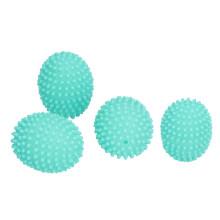 4PCS Fabric Softener Laundry Balls Reusable Drying Balls Mint Green 4 Pack