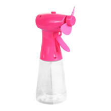 Handheld-Nebel-Kühlventilator, tragbarer,-Rosenrot