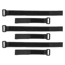 Mountain Bike Wheel Stabilizer Straps 6Piece HookandLoop Fastening Bundling Belts For Bike Rack Storage And Transport