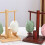 Magnetischer Garnhalter aus Holz,-Retro-Farbe 3