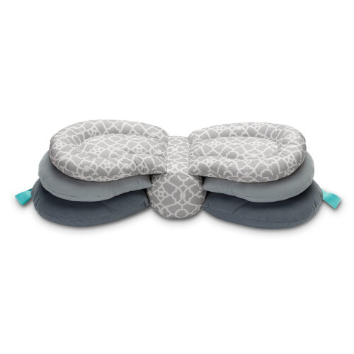 Breastfeeding Pillow Adjustable Height Nursing Pillow for C-Section Support Multi-Function Baby Feeding Cushion Easy Storage