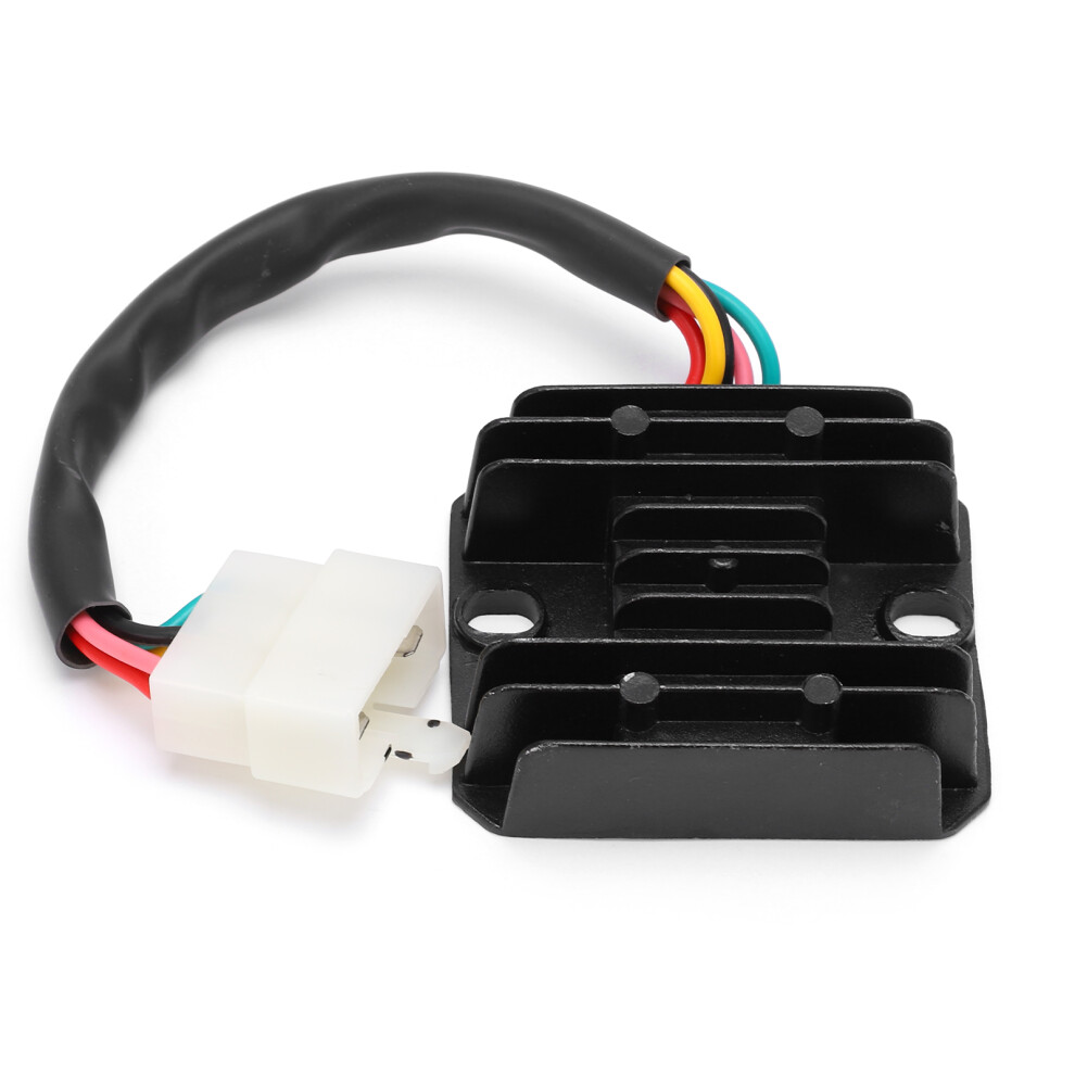 Gy6 125Cc 150Cc Scooter Voltage Regulator Rectifier With 5-Wires Plug Easy Fit 8751377577504