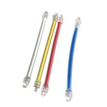 Tennis Racket Dampers - 4 Flexible Silicone Vibration Dampeners for Tennis Racket Vibration Reduction and Comfort