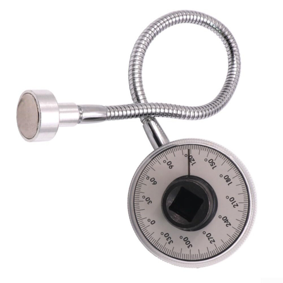 Torque Gauge Pointer Style Dial Alloy Steel Frame For 1/2 Inch Drive Wrenches Precise Torque Angle Measurement 9347817854510
