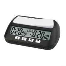 Chess Clock Digital Timer with Multiple Timing Modes for Tournament and Practice Use