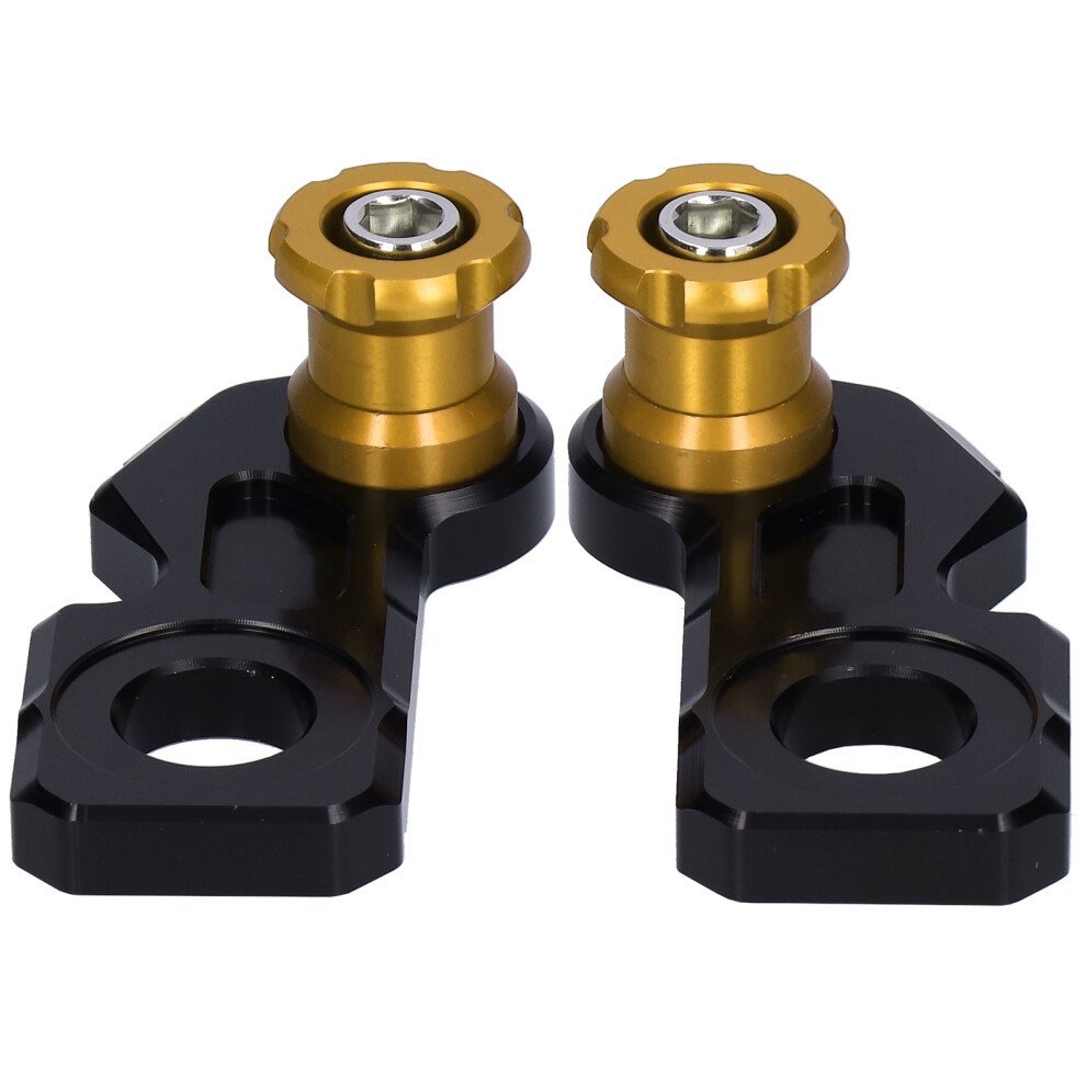 Aluminum Alloy Motorcycle Axle Block Slider For Cbr650r 2019Â2020 Yellow 4401377578745