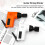 Multifunction Ukulele String Winder Small Light 2.7‑4.3V White Easy to Use 6