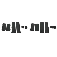 12PCS Car Roof Luggage Rack Cap Delete Remove Cover for CRV CR-V 2007 2008 2009-2011 Front Rear Middle Accessories