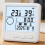 Innenthermometer, Hygrometer, Uhr, großes Display und 1 4