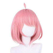 Halloween Dress Up Wig Anime Cosplay Style Heat-Resistant Fiber Comfortable Breathable Mesh Adjustable Fit for Costume Parties