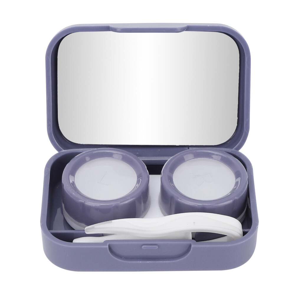Contact Lens Companion: Travel Kit, Soak Storage, Silicone Material Ensures Safety And Durability, Vibrant Color Options For Fashionable Convenience