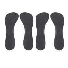 Semelles en gel pour soulager les douleurs au talon dans les chaussures ouvertes, semelles de soutien de la voûte plantaire antidérapantes,
