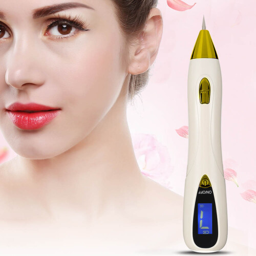 Skin Tag And Mole Remover Pen With Replaceable Needle, Portable Removal Kit Rechargeable Advanced Plasma Technology 9-Speed Adjustment Precise Contro 1