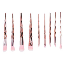 Elegantes Make-up-Pinselset, 9-teilig, mit stilvollem Kristall-Design – eine tolle Geschenkidee für Halloween-Partys, Clubbesuche und den