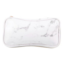 Multifunctional Makeup Bag Set Of 3 Durable Water Resistant Organizer Cases Marble Print Cosmetic Bags For Women With Gold Zipper Travel Toiletry Bag