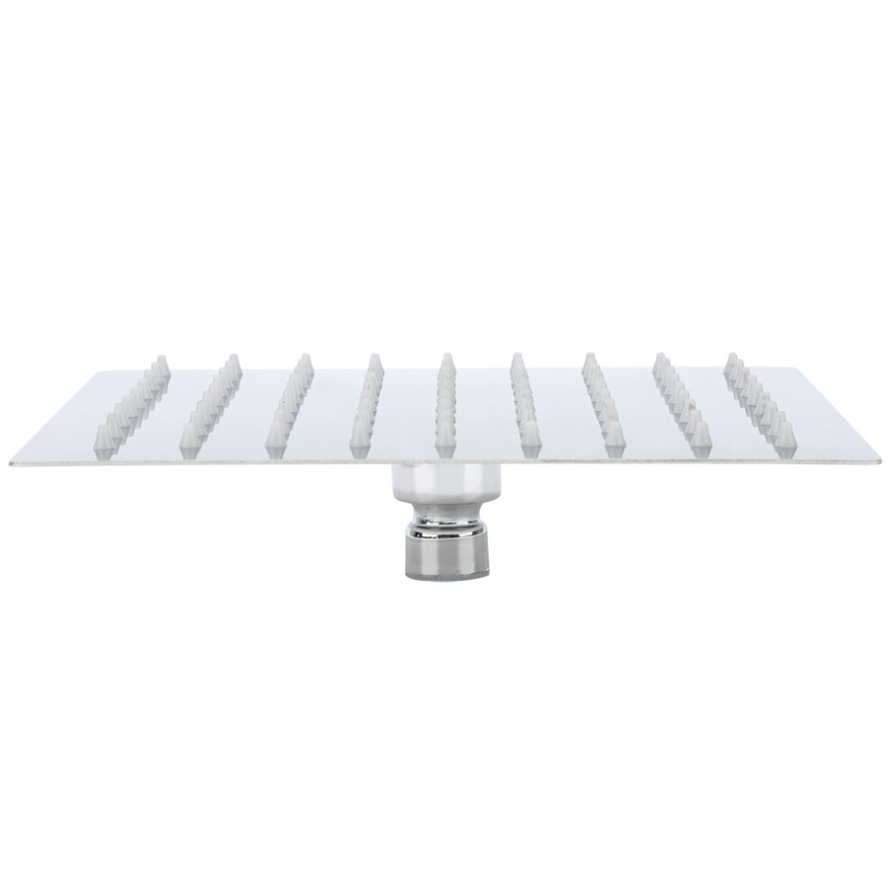 Ultra Thin Stainless Steel Shower Head, Durable Solid Stainless Steel Construction, High Pressure Rainfall Experience With An Invigorating Shower 9464372603510