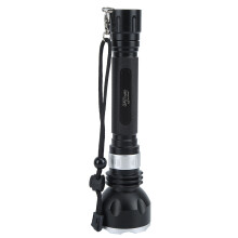 Linterna LED de buceo con cuerpo de aleación de aluminio, luz brillante para exploración subacuática, IP68, resistente al agua hasta 100 m, apta
