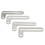 Spark Plug Wire Loom Holder for V8 Engines 9.5mm Diameter Black 12