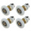 Shower Door Roller Replacement 4Piece Pulley Set, 28mm Wheel Diameter, LongLasting Performance 1