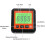 Digital Angle Finder With Magnetic Base 0.05 Degree Protractor Relative And Absolute Measurement Level With Data Lock 4