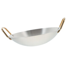 Stainless Steel Double Handle Nonstick Dry Pot Home And Professional Kitchen Use Outdoor Cookware Easy To Clean