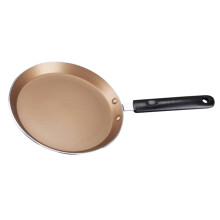 Nonstick Frying Pan for Induction and Gas Stove, Aluminum Alloy Flat Griddle with Bakelite Handle