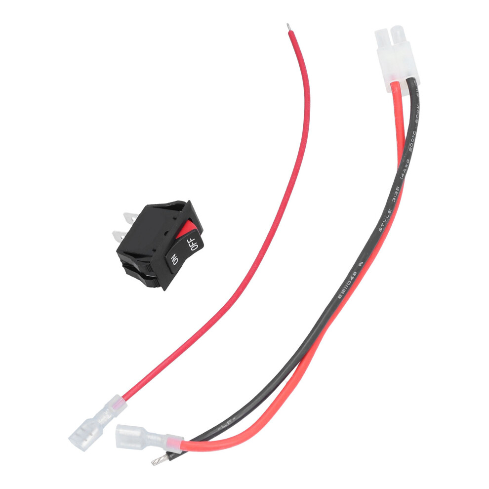 2Pcs Tamiya Style Connector & Mini Rocker Switch Adapter, 125Vac 16A 8751377582027