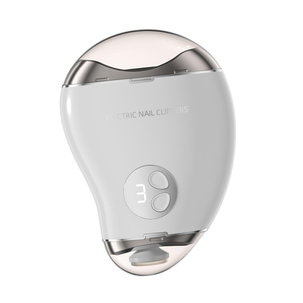 Electric Nail Grinder with Quiet Motor, Adjustable Speed, Debris Collection for Kids and Seniors