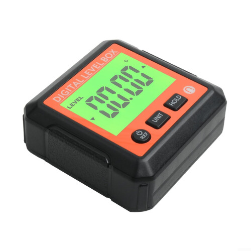 Digital Angle Finder With Magnetic Base 0.05 Degree Protractor Relative And Absolute Measurement Level With Data Lock
