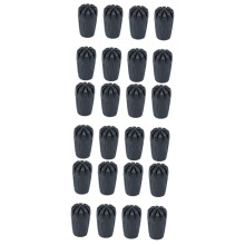 Trekking Pole Tip Grip Cover Rubber Black Universal Fit For Trekking Poles