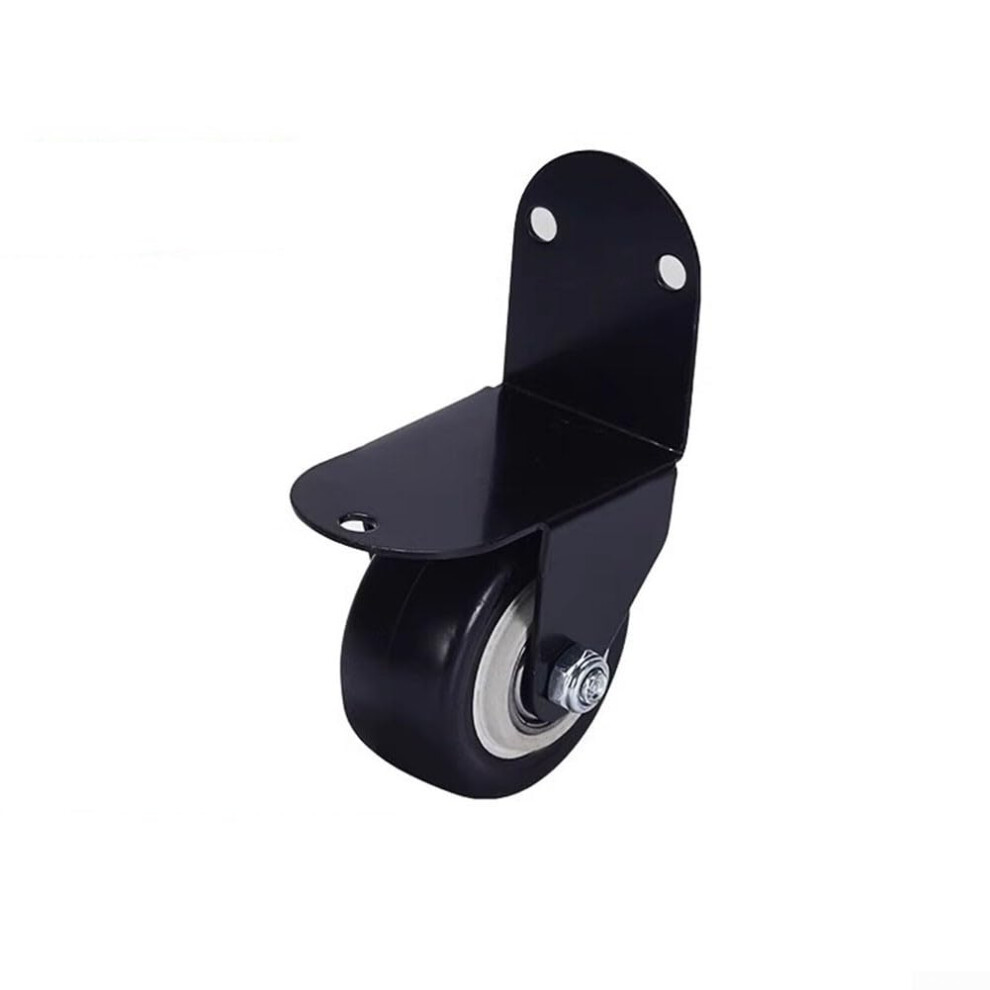 L Type Support Caster For Furniture With Screws, Silent Pvc Wheels, 120 Kg Load Capacity, 2Inch Wheel, Floor Protection 9347817855999