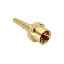 Adjustable Brass Fountain Nozzle 1 Inch for Swimming Pool and Garden Pond Water Feature