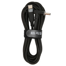 Adaptor CC cu unghi drept, convertor universal împletit pentru reglarea automată a curentului și conductivitate fiabilă, USB C la CC mascul