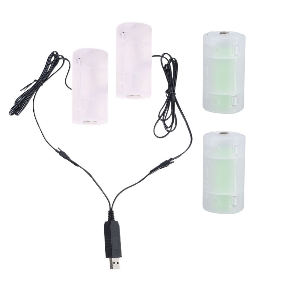 2In1 Usb To 1.5V 3V 4.5V 6V D Battery Eliminate-3V Version 7709000324439