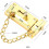 Stainless Steel Security Door Chain With AntiTheft Lock, Adjustable Length, Front Door Mounting Options 2