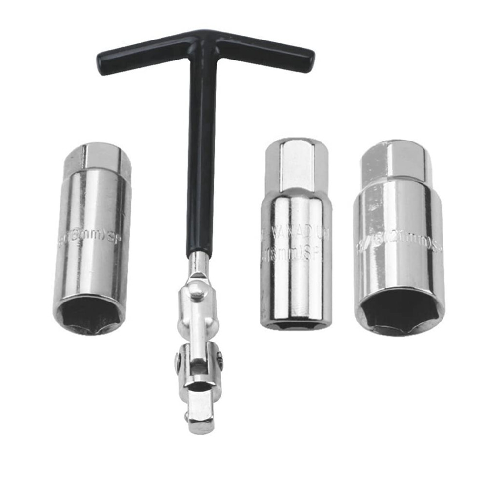 Car Motorcycle Repairing Tool Kit 16Mm 18Mm 21Mm Thandle Socket Wrench Removal Tool Set 9347817856835
