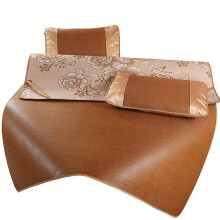 Bamboo Summer Sleeping Mat Summer Cooling With Rattan Pillowcase Breathable Natural Bamboo Size 100x195 cm Color B