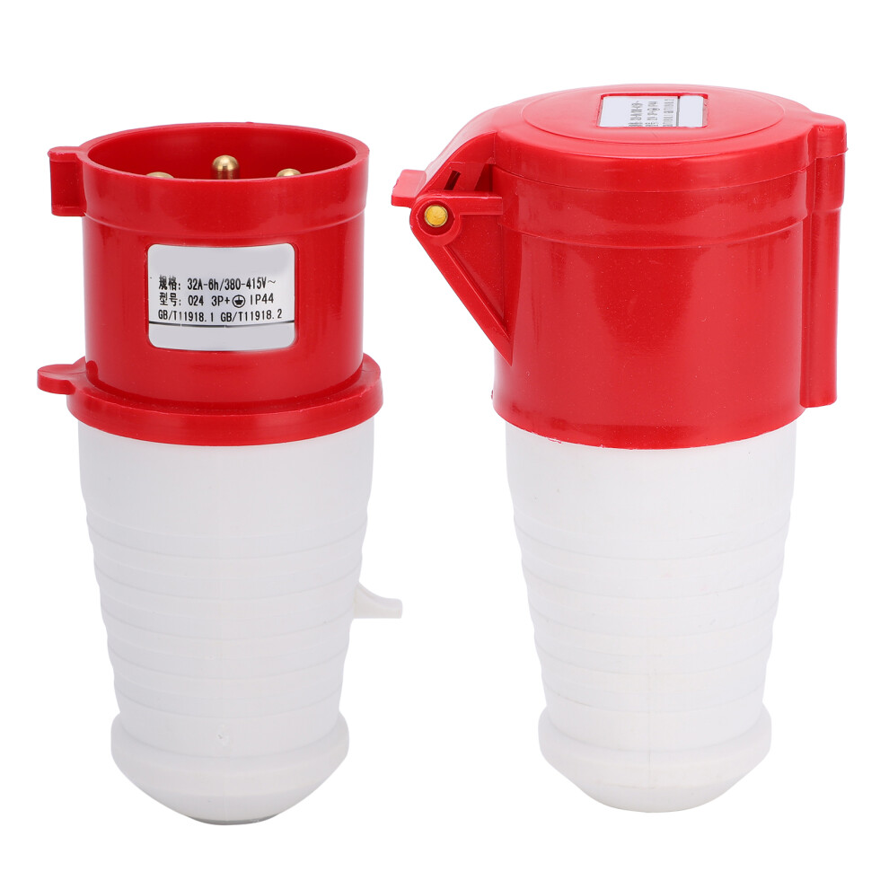 Durable Industrial Site Plug 3 Phase 4 Pin 380-415V 32A Ip67 For Heavy Industry 6921377585447