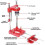 Portable Precision Drilling Locator For Woodworking Hole Alignment Tool Compact Lightweight Design Multi Drill Uses 2