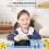 Talking Flash Cards Writing Tablet 2-in-1 Educational LCD Drawing Board Pink 3