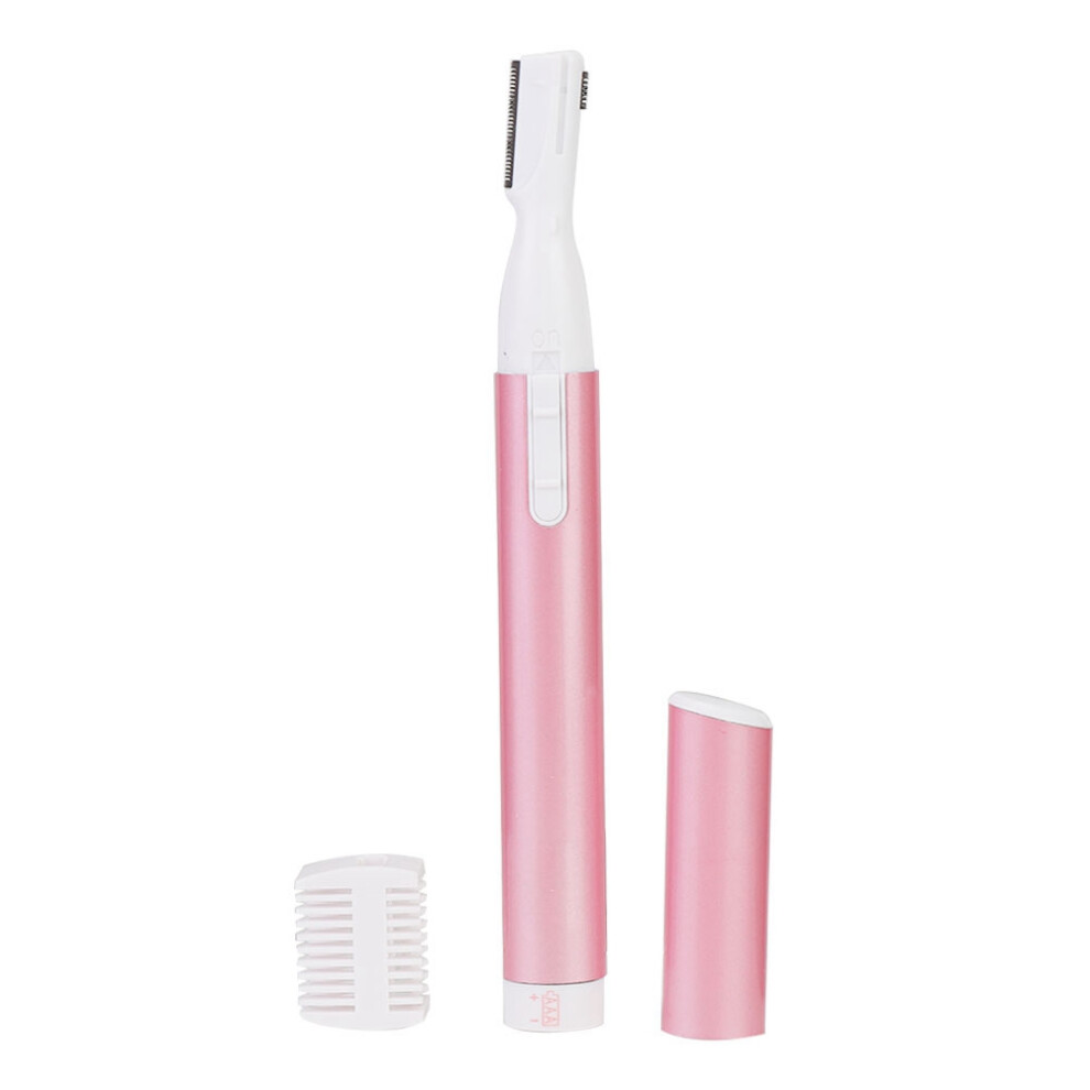 Gentle Hair Removal Trimmer, Painless Electric Eyebrow Shaver For Sensitive Skin With Removable Blades Sleek Lightweight Design Multi-use Facial