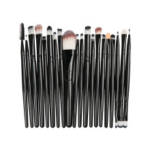 Professionelle Make-up-Pinsel, 20 Stück, stilvolles Design, hautfreundlich, weiche Borsten, hochwertige Synthetikfasern, inklusive Reiseetui,