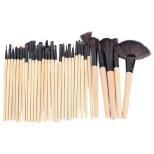 Professionelles Make-up-Pinselset, 32-teilig, mit weichen Borstenfasern, langlebig und robust, inklusive komplettem Gesichts- und Augenpinselset.
