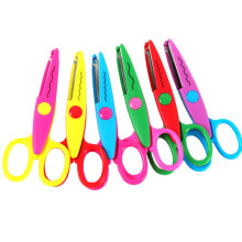 Kids Craft Scissors 6Piece Set, Ergonomic Grip, Toddler Friendly for Scrapbooking and Art