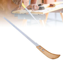 Camping Hand Saw with 9 Inch Curved Blade, Ergonomic Grip for Gardening and Outdoor Tree Trimming
