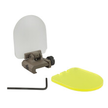 Lens Screen Protector For Outdoor Tactical Goggles Foldable Universal Fit Red Dots Sight Cover