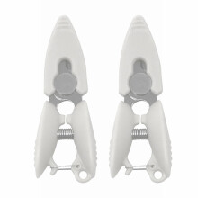 Pocket Scissors 2 Pcs, Portable Small Metal Sewing Scissors, Craft Scissors For Sewing And Crafting, White